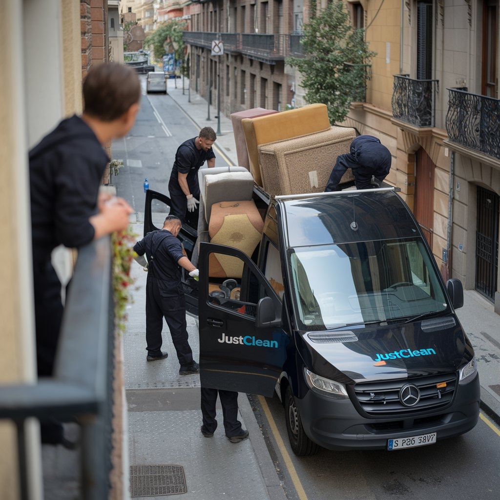 Vaciado de viviendas afectadas por síndrome de Diógenes en Manresa